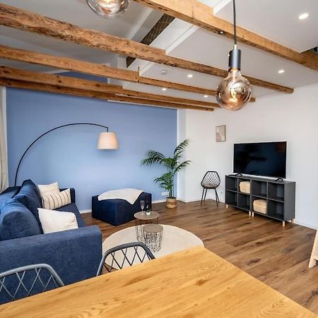 Moderne Maisonette Wohnung Im Fluesseviertel Brémai repülőtér Kültér fotó